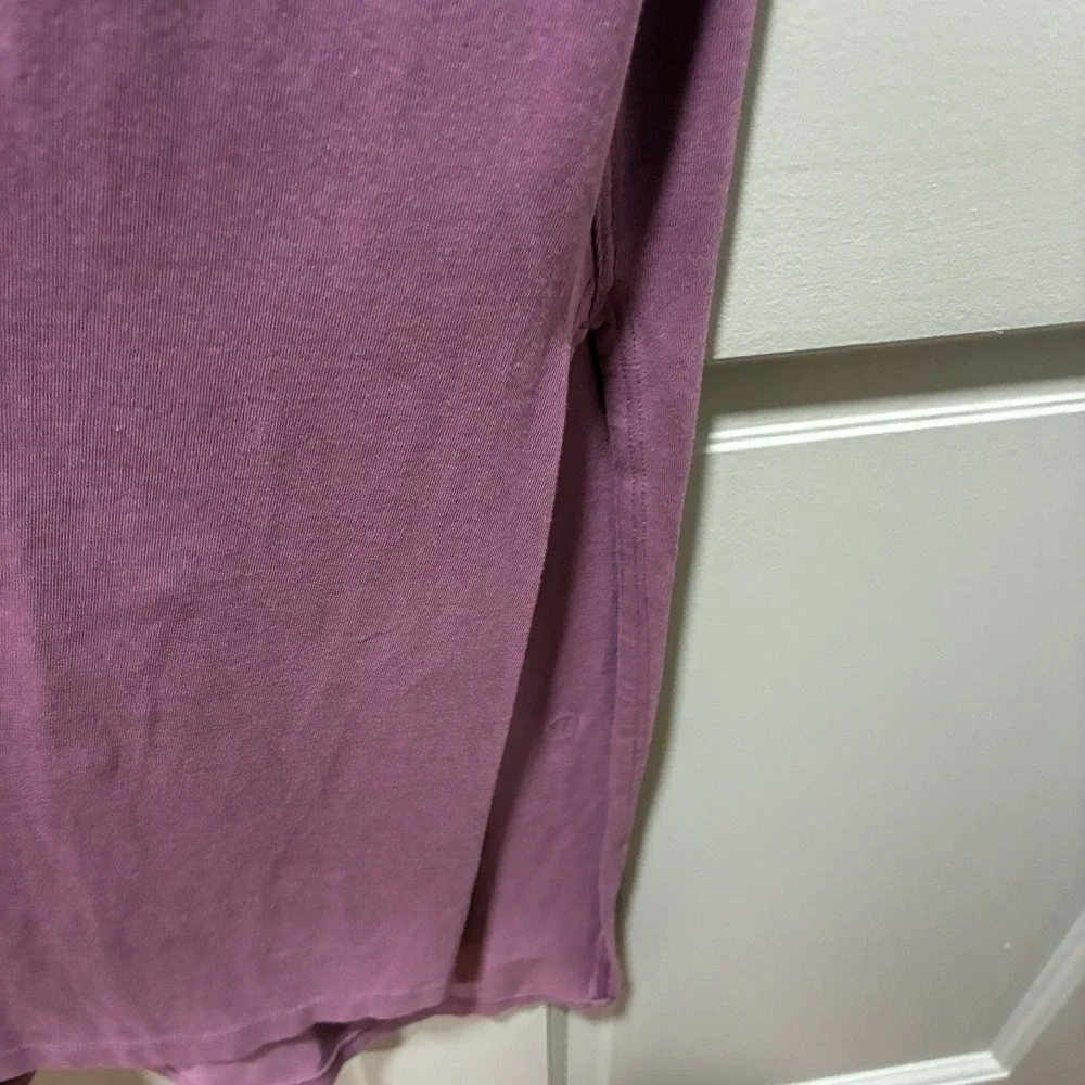 Lululemon‎ All Yours Tank Maxi Dress Pima Cotton Sleeveless Purple Size 10